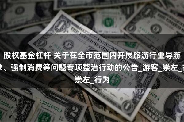 股权基金杠杆 关于在全市范围内开展旅游行业导游乱象、强制消费等问题专项整治行动的公告_游客_崇左_行为