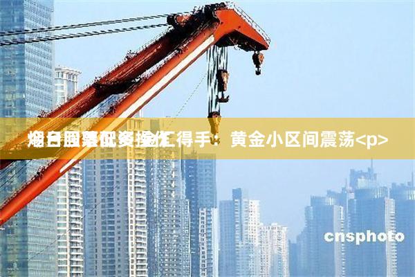 烟台股票配资 金汇得手：黄金小区间震荡<p>今日回落低多操作