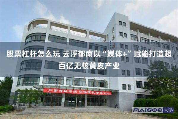 股票杠杆怎么玩 云浮郁南以“媒体+”赋能打造超百亿无核黄皮产业