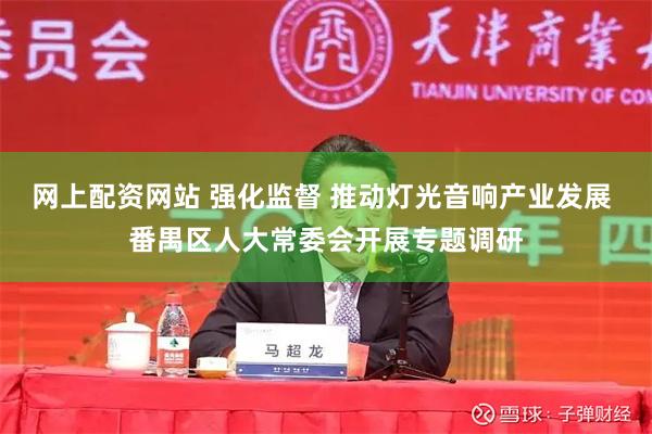 网上配资网站 强化监督 推动灯光音响产业发展 番禺区人大常委会开展专题调研