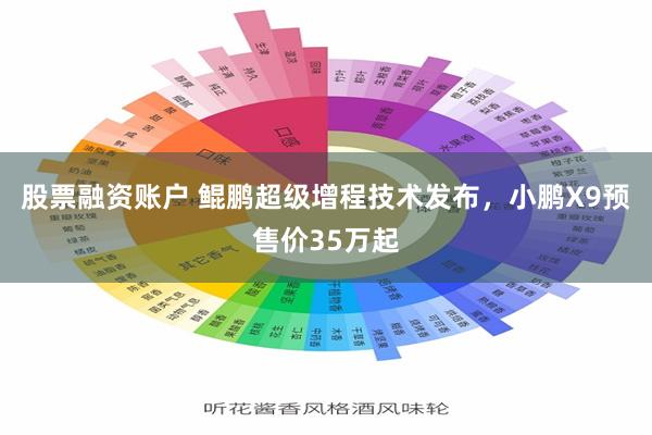 股票融资账户 鲲鹏超级增程技术发布，小鹏X9预售价35万起