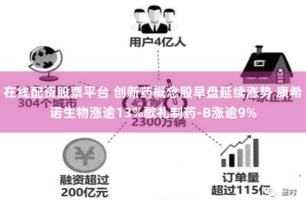 在线配资股票平台 创新药概念股早盘延续涨势 康希诺生物涨逾13%歌礼制药-B涨逾9%